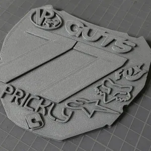 77 ODI plate sticker