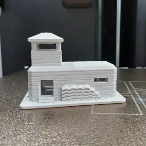 Frontline Bunker Outpost with Watchtower
