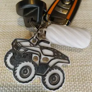 quad atv keychain