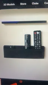 Remote control holder