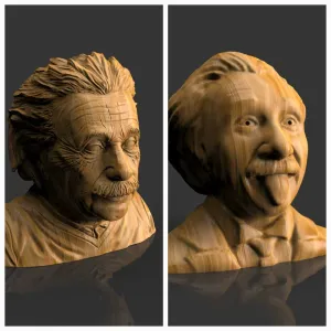 Albert Einstein bust