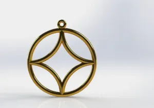 caesar symbol keychain/pendant planet of the apes