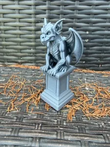 Gargoyle on a pedestal