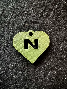 Keychain Heart N