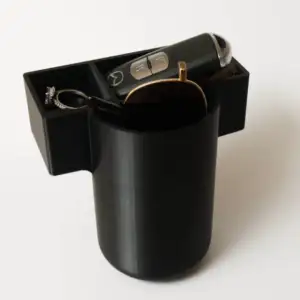 Car cup holder tray