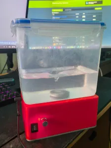 DIY resin wash station for GA25-370 DC motor