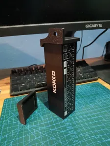 Kokko Power Supply Holder for Guitar Pedalboard