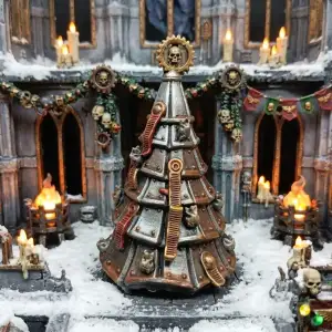 Epic Fan Edition Xmas Tree War hammer Inspired