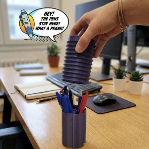 The Prank-Tastic Pen Holder