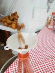 PET bottle Funnel for pet/dog treats