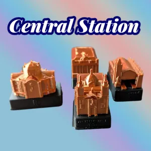Deluxe Bahnhofs-Upgrade für Monopoly
