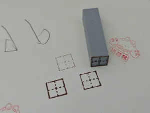 改作业用田字格印章