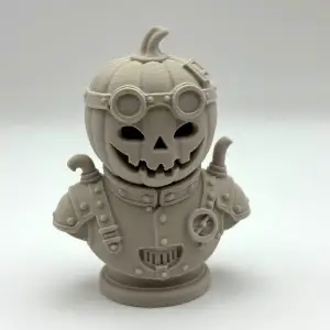Steampunk Pumpkin Bust