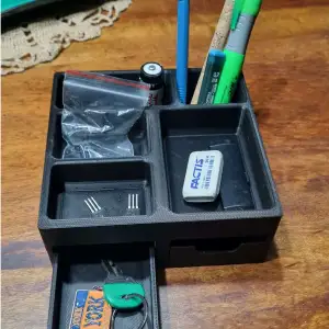 Desktop organizer / Organizador de escritorio