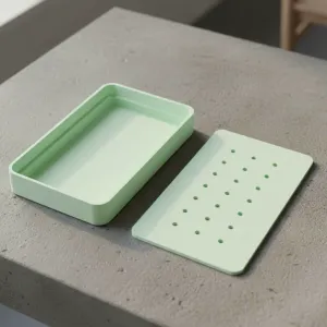 Modern Soap Dish with Drain Tray | Soap Tray | Dish Tray