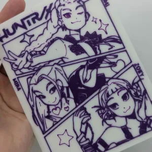 Netflix K-Pop Demon Hunters Huntrix Inspired art