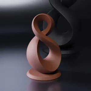 Infinity art sculpture