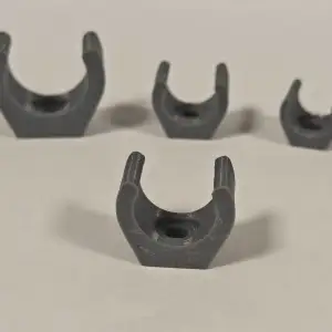 Micro Pipe & Tube Clips | 8-15mm (M3)