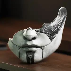 Alicia's Mask from Expedition 33 Pack x 2 Detailed and base