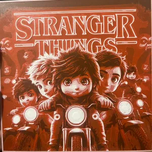 Stranger things kids Hueforge 200x200