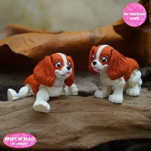 March Exclusive Flexi Cavalier King Charles Spaniel Dog