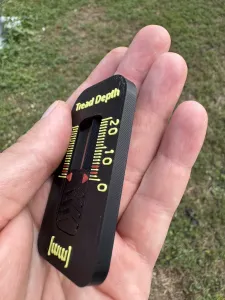 Tread depth gauge