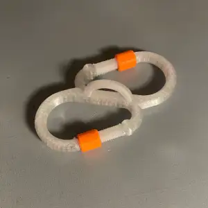 Carabiner zweifach mit Öse