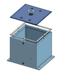coolant reservoir for 2.2kw mill spindle