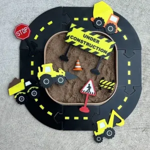 Construction and Roads Sensory Play Kit