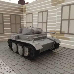 Panzer II Ausf. L "Luchs" VK 13.03 (1:35 size)