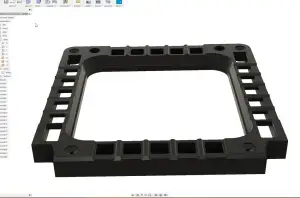 MFCD with Buttons A-10C, F-18C for DCS World 5" Display Area