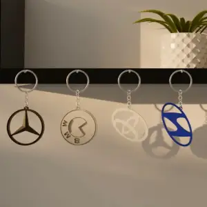 BMW Toyota Hyundai Mercedes-Benz keychain