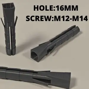 Heavy Duty Wall Plugs (16mm) | M12-M14 Screws