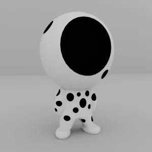 Cute little Spiderman super villain - The Spot
