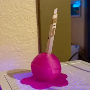 melted lollipop