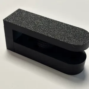 Gravity towel holder - screw-on "New screw design"