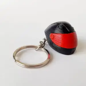 Casco Moto Llavero - Motorcycle Helmet Keychain