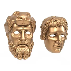 Greek masks 4