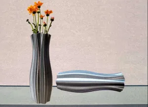 Modern Wave Vase for Dried Flowers