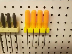 Peg Board Pick Set Holder