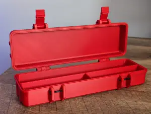 Compartment Box with Latches
