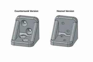90° Angle Bracket for 44 mm & 45 mm Timber