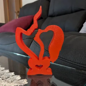 Romantic Kiss of Lovers