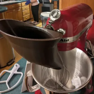 Flour Funnel for Kitchen Aid Stand Mixer