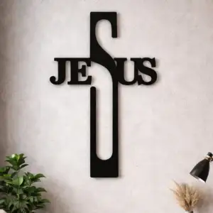 Cruz Jesús sin Soportes | Jesus Cross Support-Free