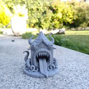 Monster Tongue Cottage – Tiny Tentacle House