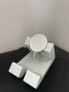 Phone stand with charger