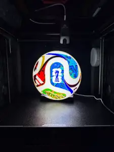 Ballon de foot lampe FIFA 2026 CFS 12 couleurs