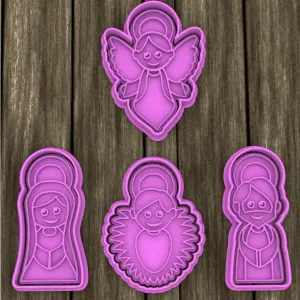 Cookie Cutter, Christmas Nativity ,Polymer Clay Cutters