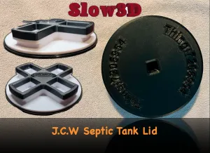 J.C.W. Office Works Septic Tank Port Lid / Cover